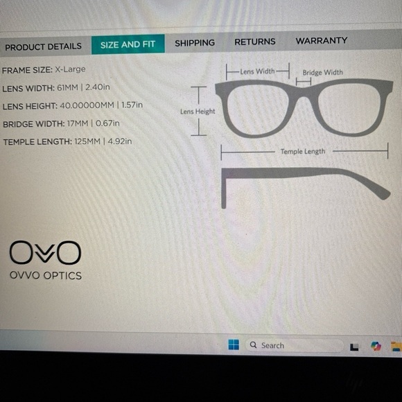 Ovvo Optics Graphite Sunglasses Style Titan 3837 Diamond Like Carbon Excellent - Picture 16 of 16